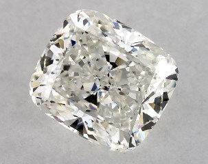 GIA 0.73 Carat H-VS1 Very Good Cut Cushion Modified Diamond